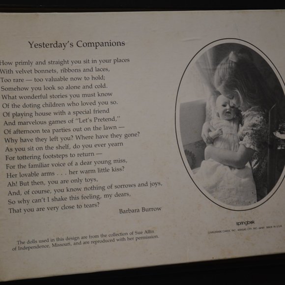 Springbok Hallmark 500 pc Jigsaw Puzzle Dolls - Picture 5 of 7